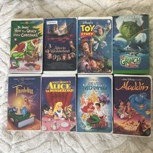 VHS tapes